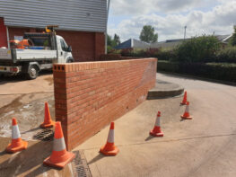 business-park-retaining-wall-devon Business Park Retaining Wall Devon